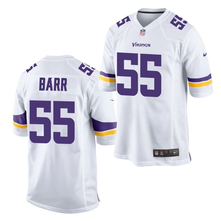 Men Minnesota Vikings #55 Anthony Barr Nike White Game Player NFL Jersey->minnesota vikings->NFL Jersey